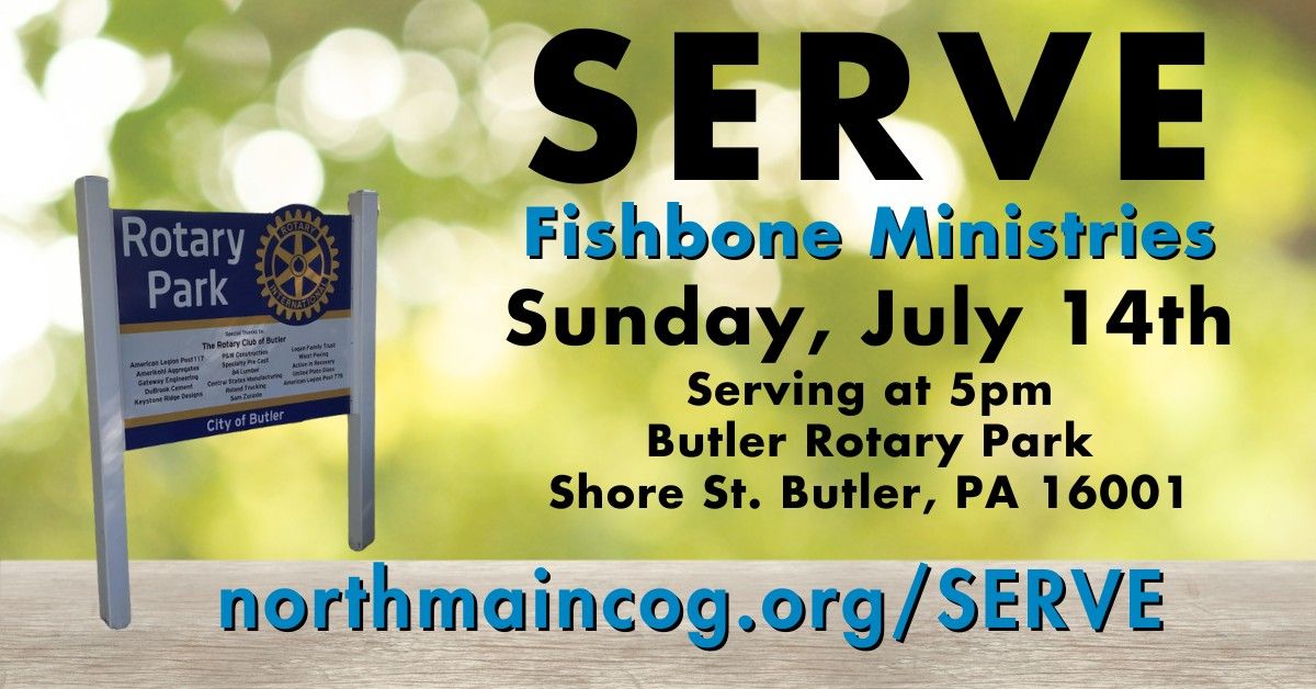 SERVING @Fishbone Ministries