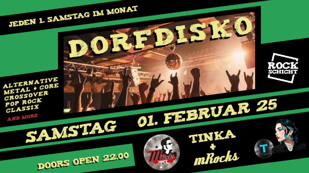 Dorfdisko mit Tinka und mRocks