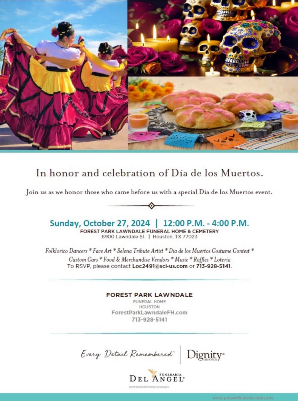 Dia de Los Muertos event