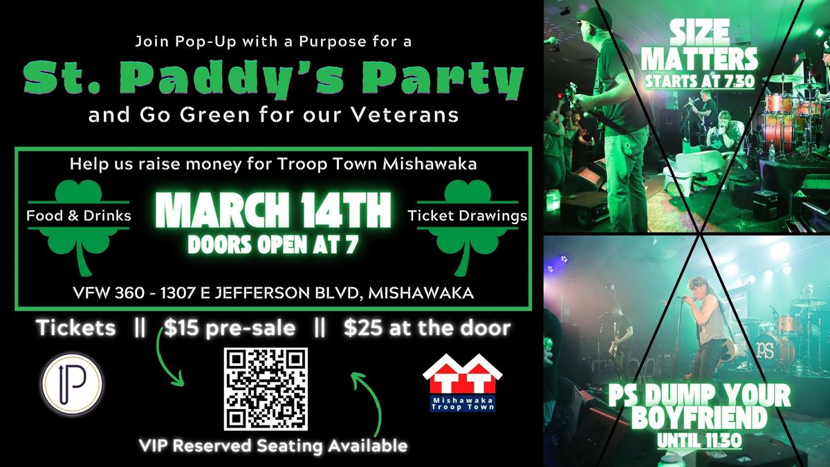 Mishawaka Troop Town Pop-Up benefit