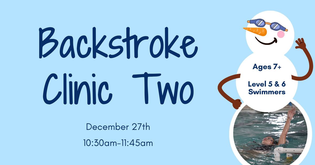 Backstroke Clinic Two