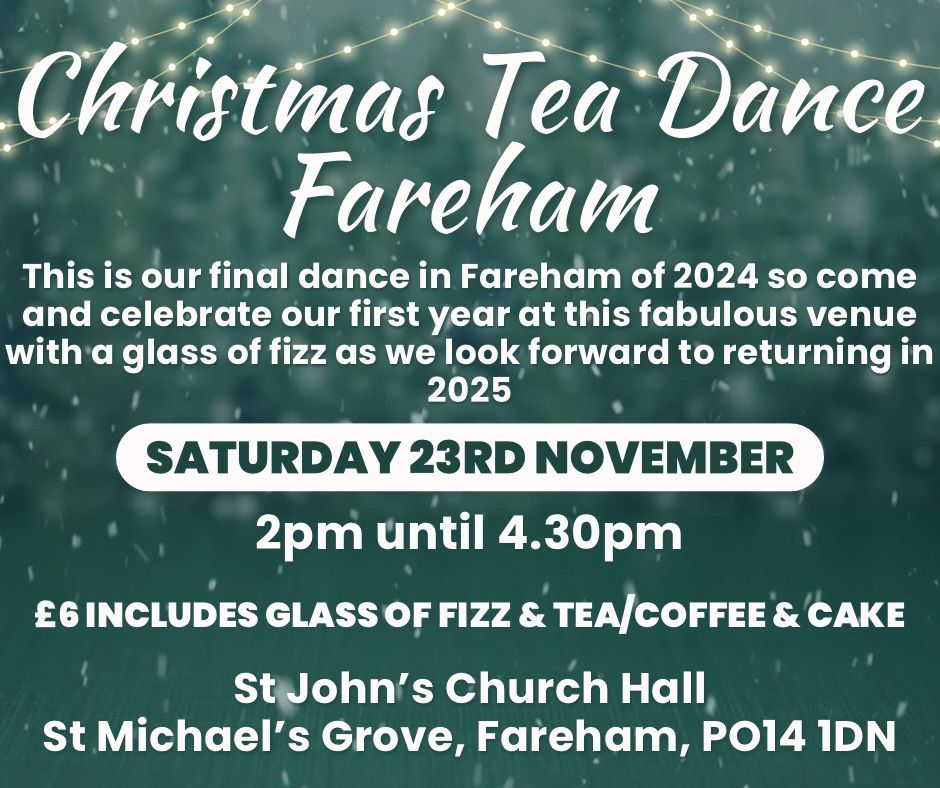 Christmas Tea Dance - Fareham