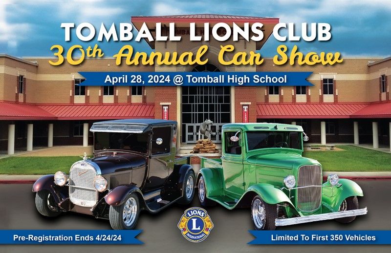 30th Annual Tomball Lions Club Car Show
