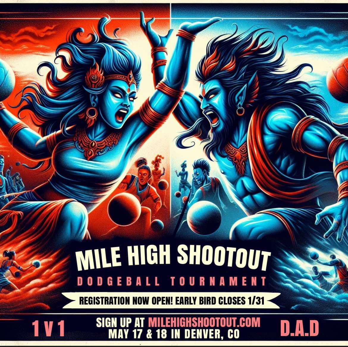 Mile High Shootout 2025 - Denver Dodgeball Tournament