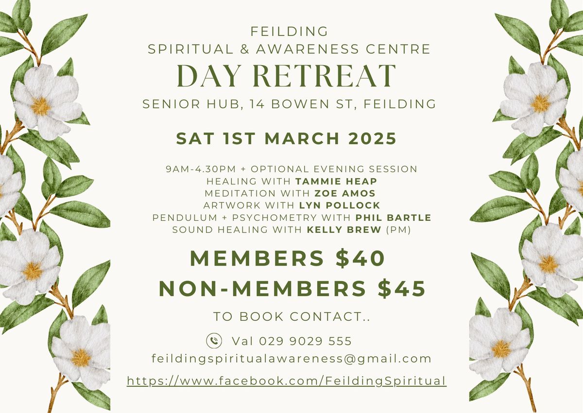 Feilding Spiritual & Awareness centre - Day Retreat