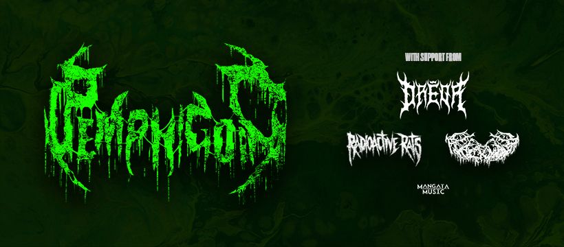 Pemphigoid \/ Dreor \/ Radioactive Rats \/ Black Mass