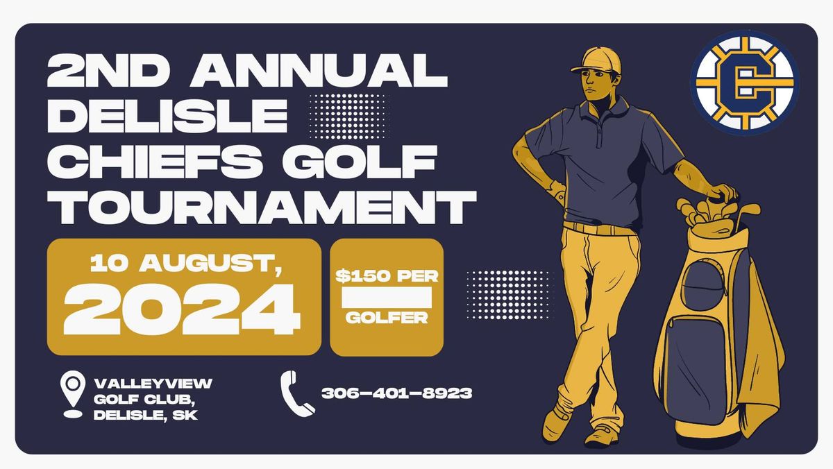 2nd Annual Delisle Chiefs Golf Tournament