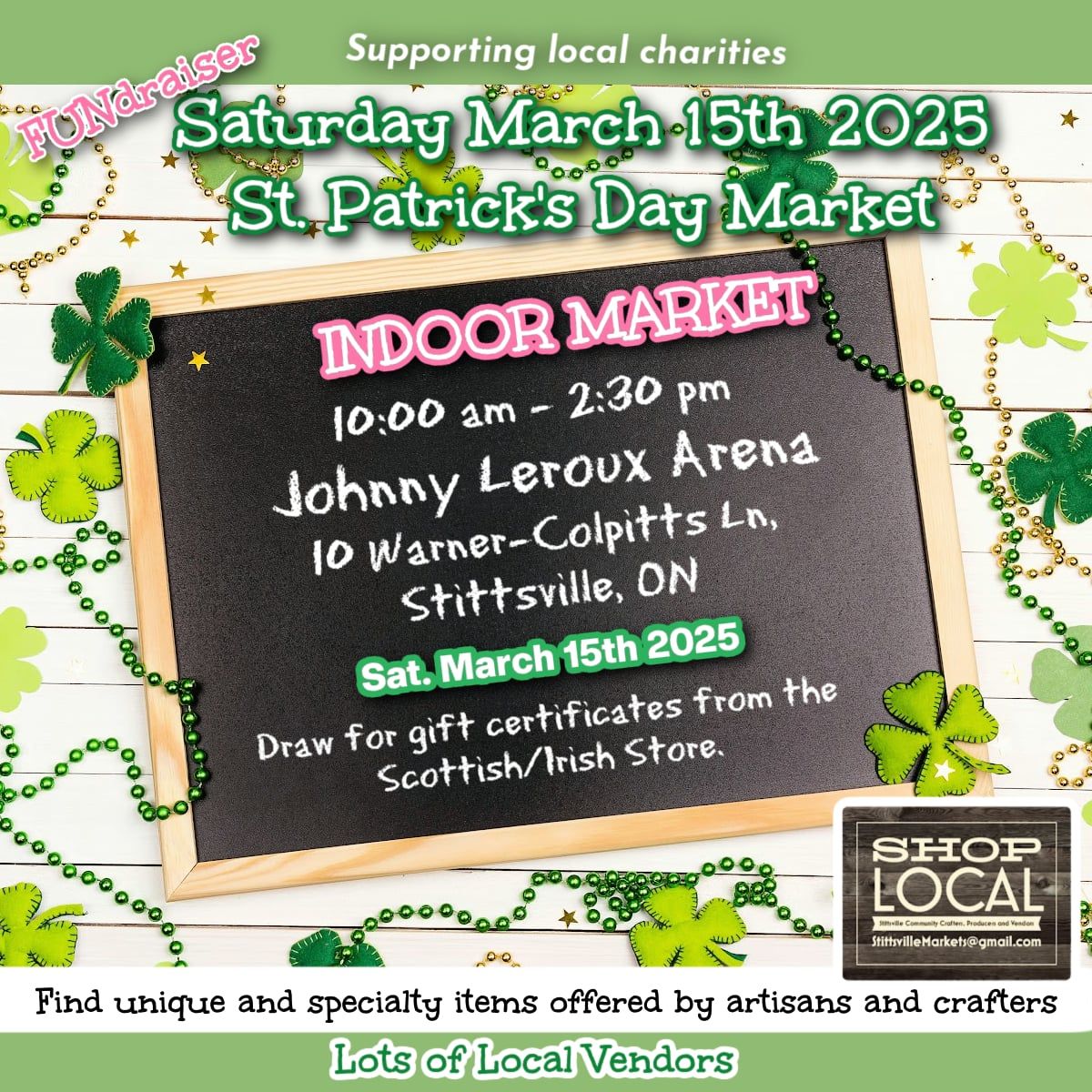 St. Patrick's Day FUNdraiser Market