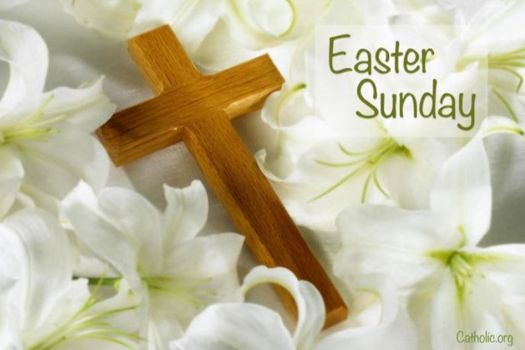 Easter Sunday Masses, St. Paul Roman Catholic Parish, Phoenix, 4 April 2021