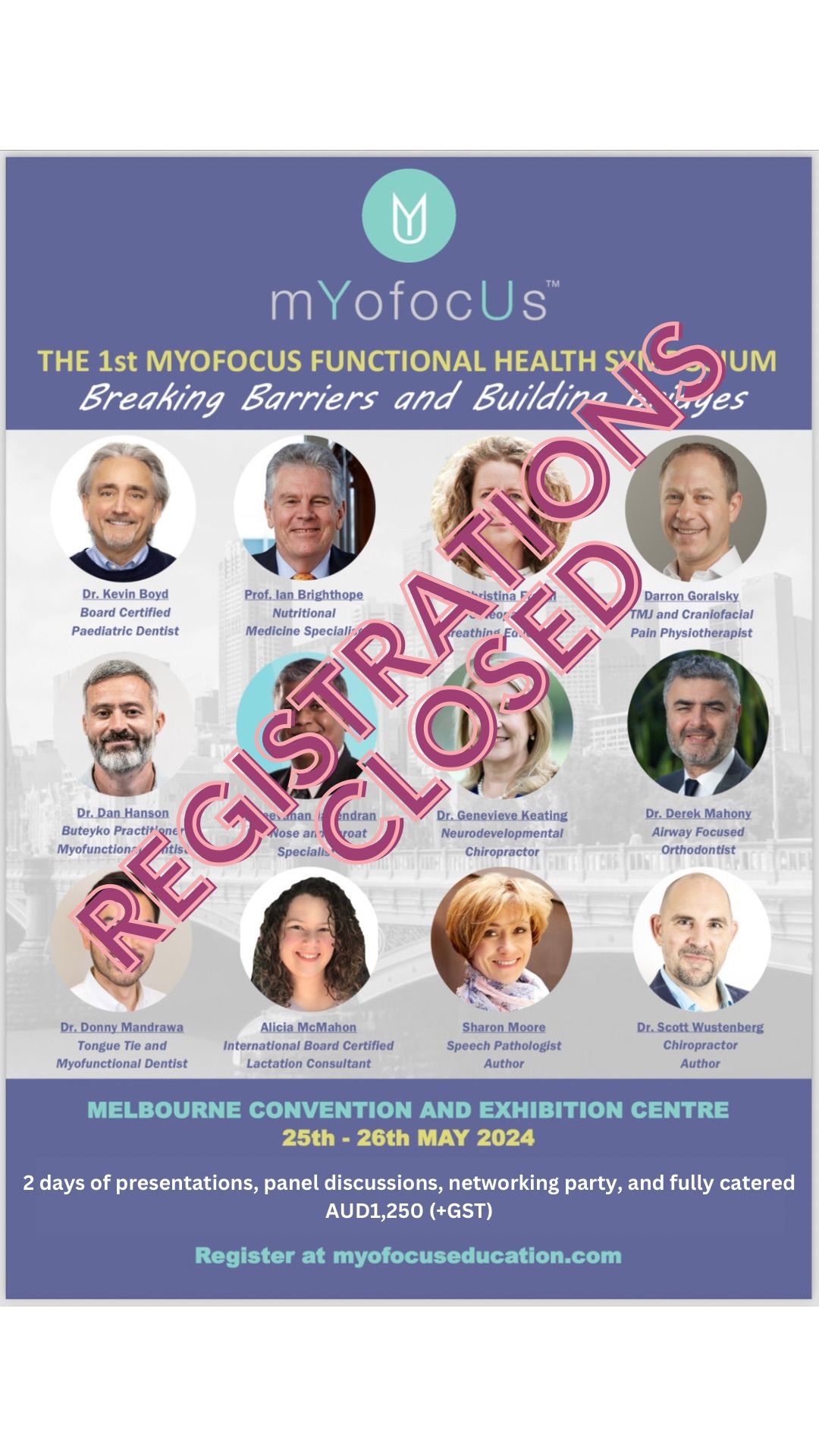 The Myofocus Functional Health Symposium 