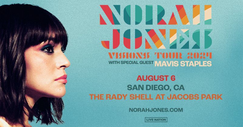 Norah Jones | Visions Tour 2024 - with special guest Mavis Staples