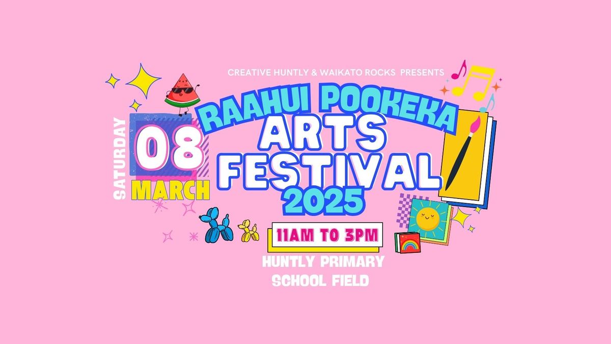 Raahui Pookeka Arts Festival 2025 