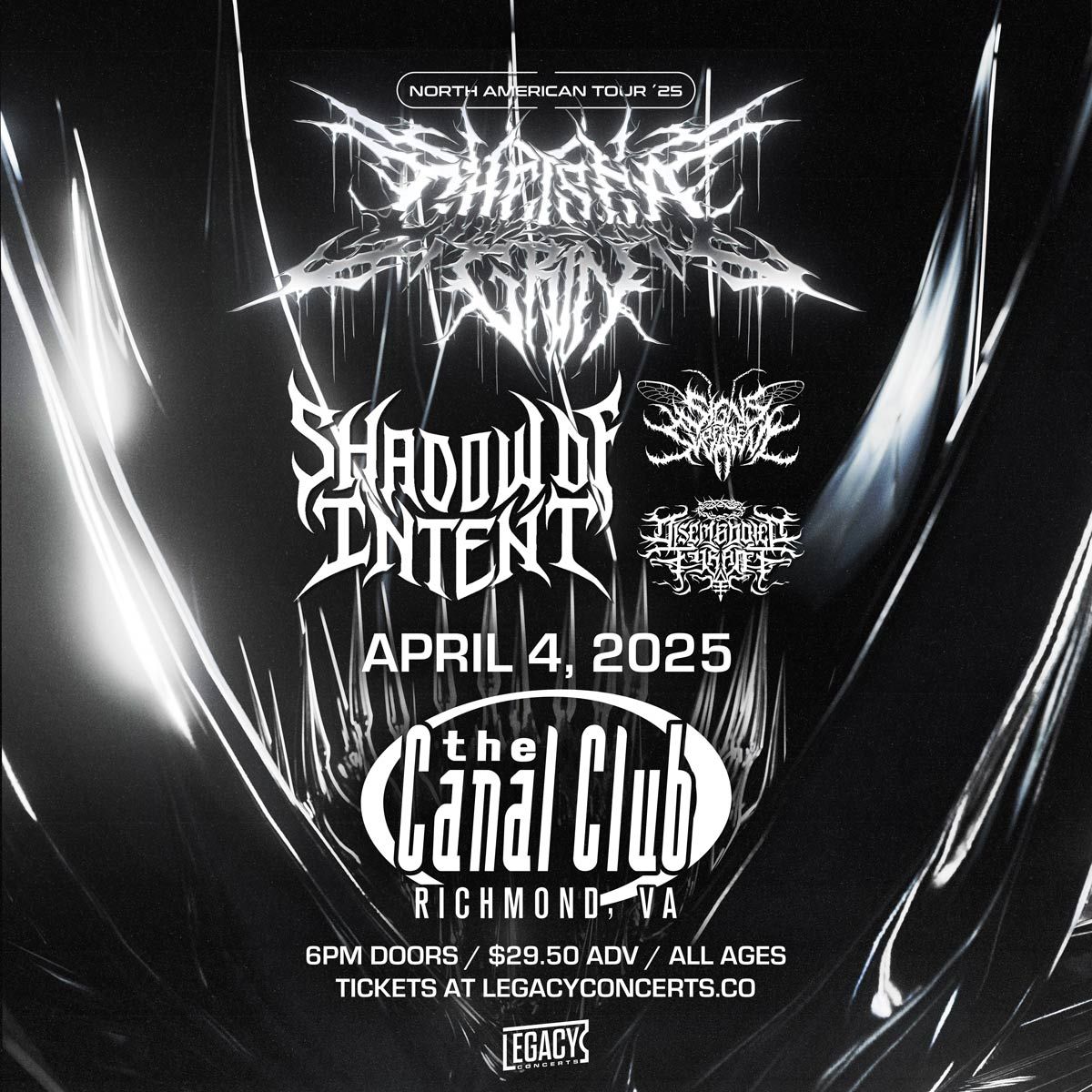 Chelsea Grin w\/ Shadow of Intent at Canal Club