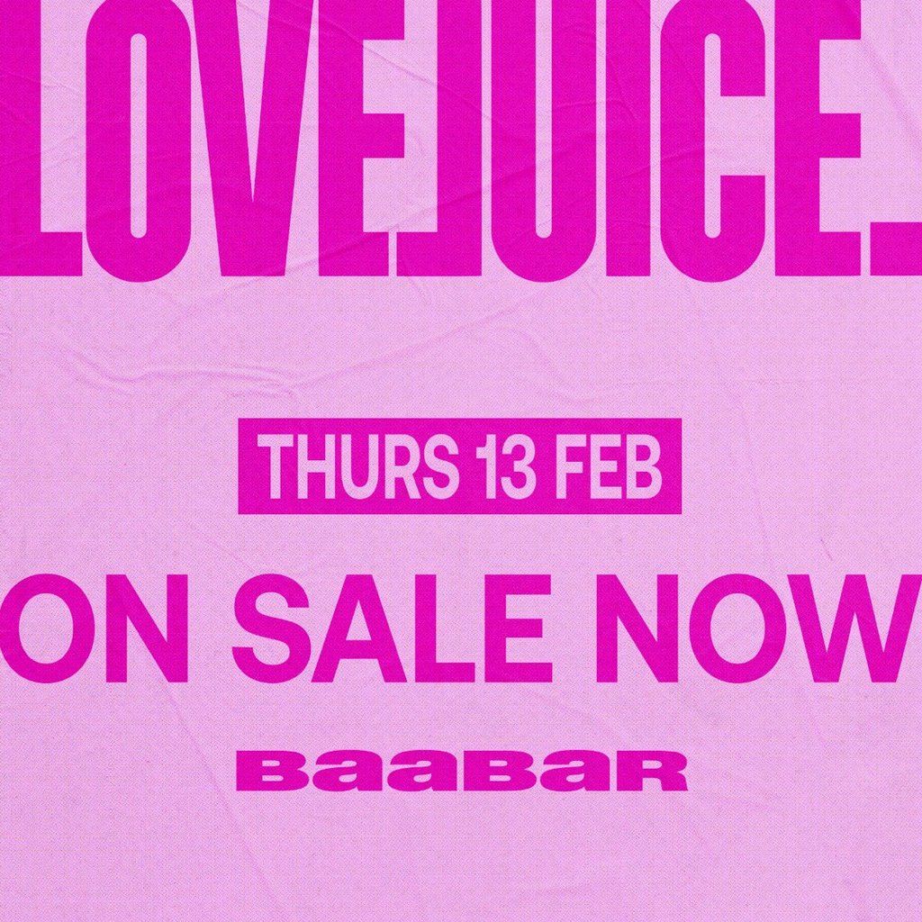 Love Juice x Baa Bar