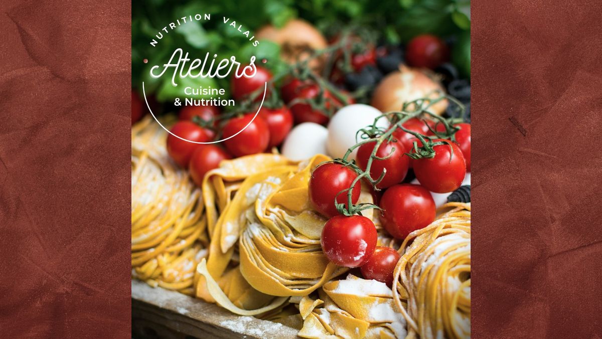 COMPLET Atelier de Cuisine et Nutrition : Mets ton tablier, on part en Italie !