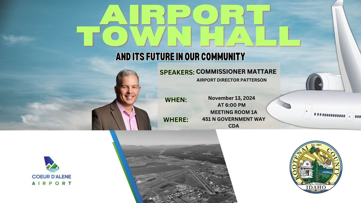 Airport Town Hall and its Future in our Community