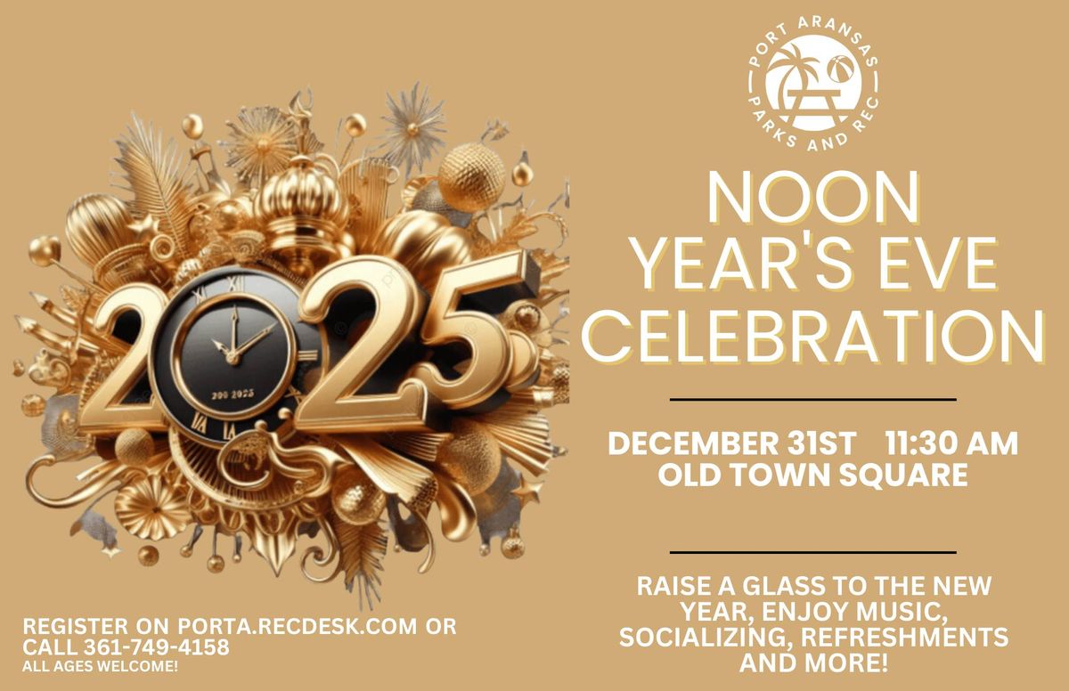 Noon Year's Eve Celebration