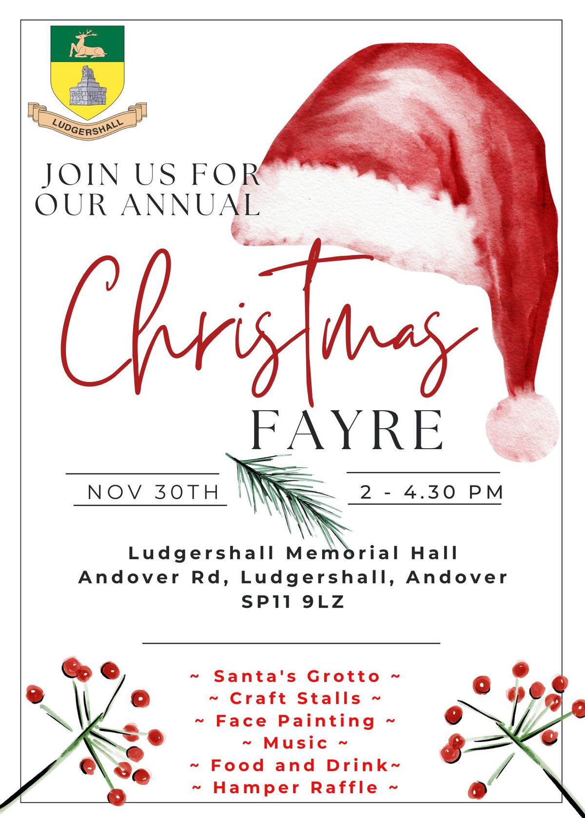 Christmas Fayre & Light Switch on