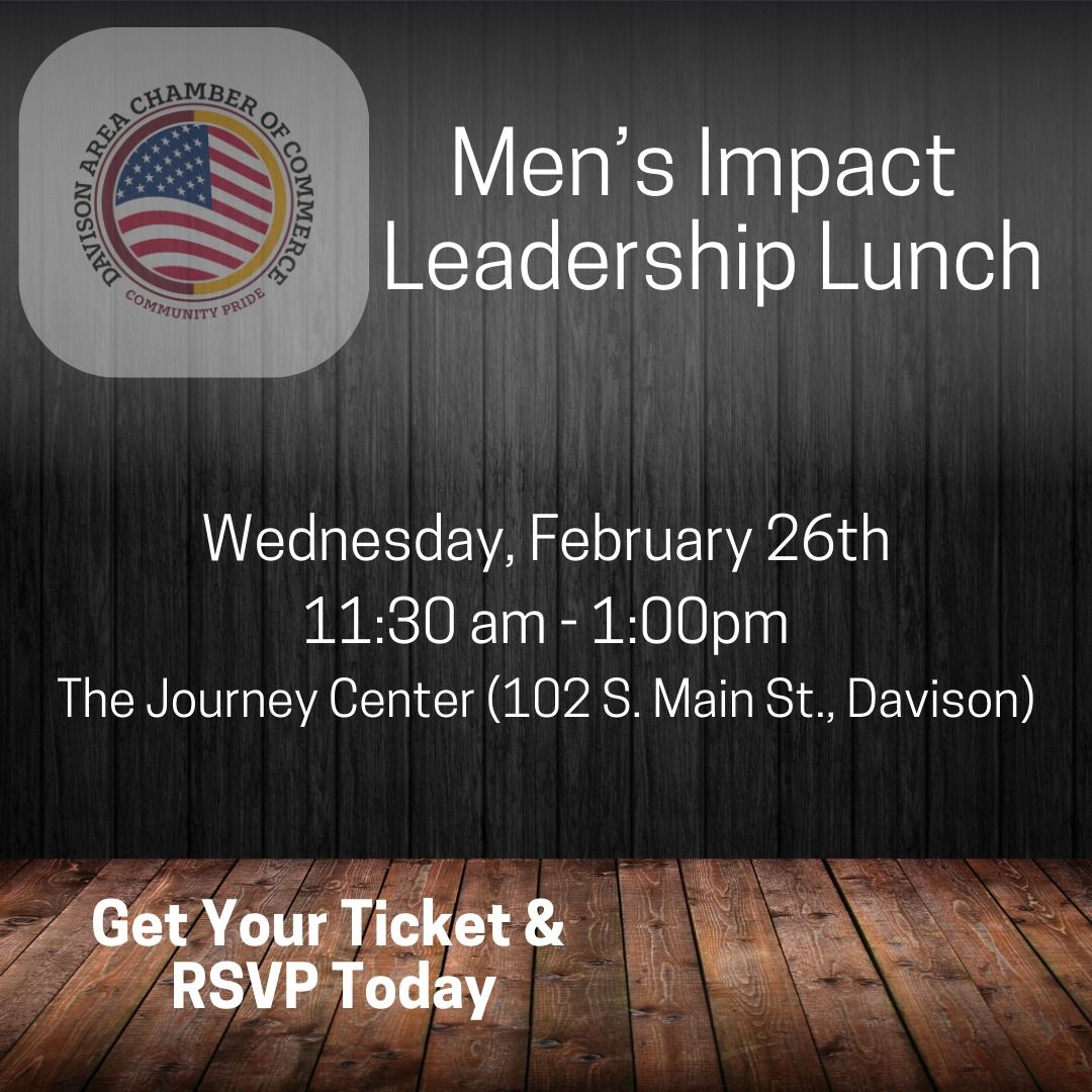 Men's Impact Leadership Lunch