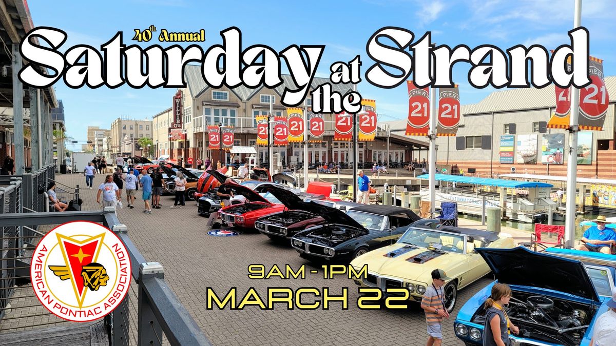 Saturday at the Strand