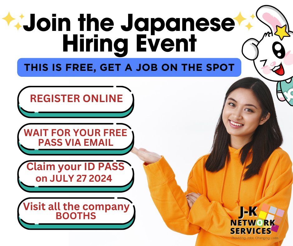  \u201cTHE BIGGEST JAPANESE BILINGUAL JOB FAIR\u201d