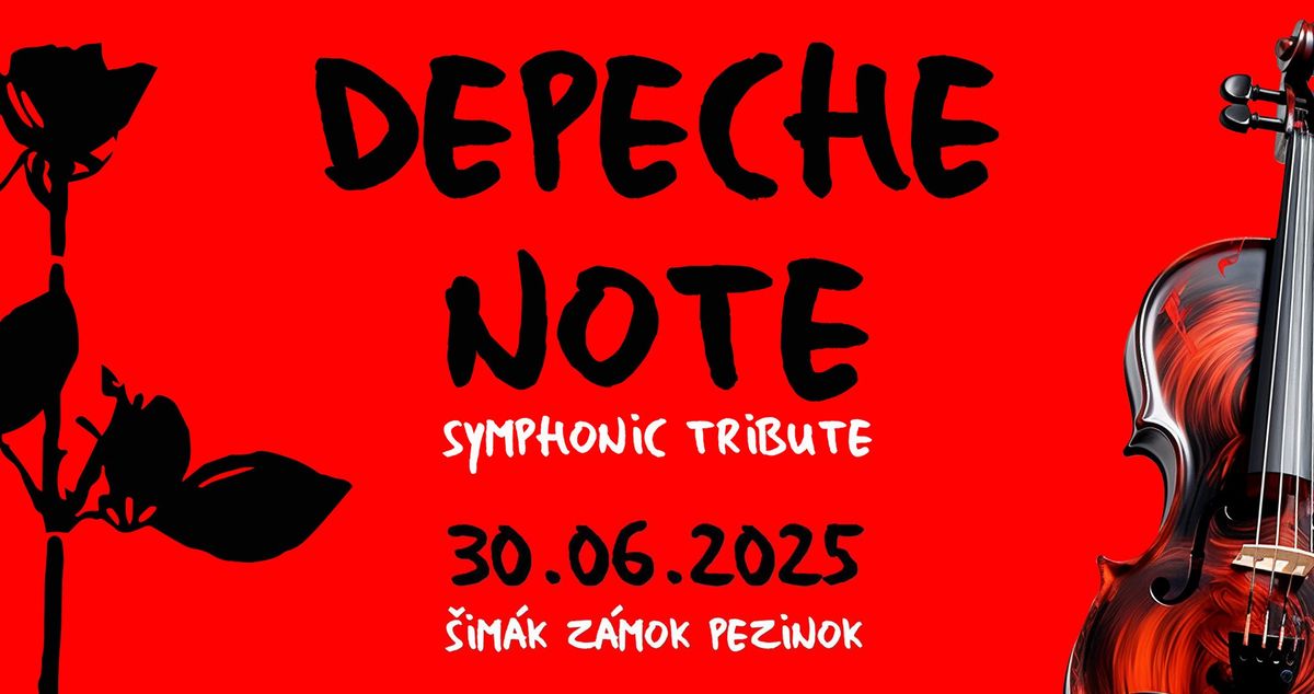 DEPECHE NOTE - SYMPHONIC TRIBUTE na z\u00e1mku