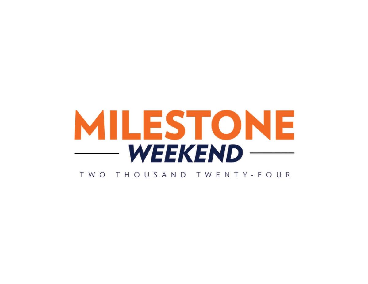 Milestone Weekend