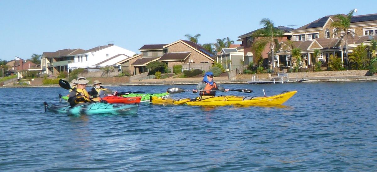 Towing the Line \u2013 in a Kayak