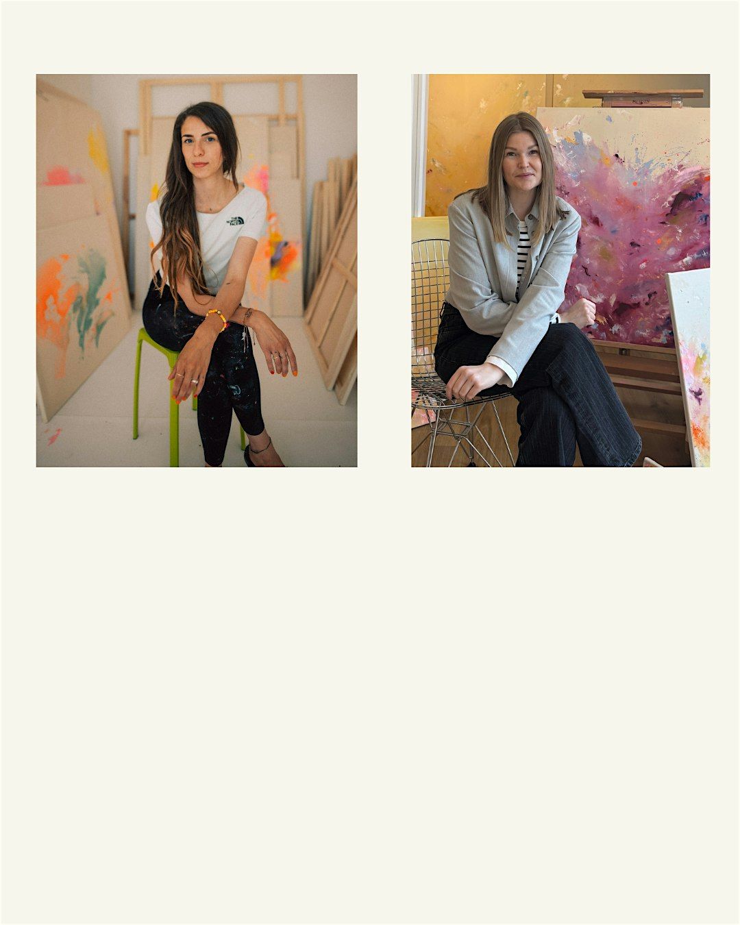 Vernissage art exhibition Marika Thoms x artstudio SORAYA