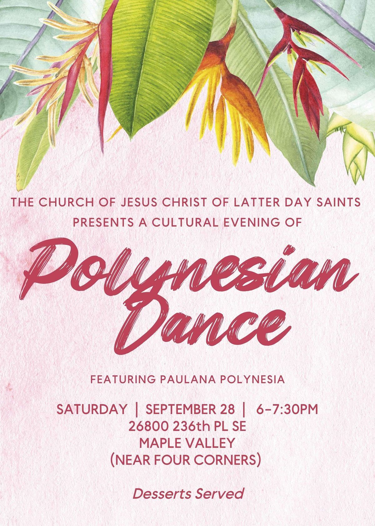 A Cultural Evening of Polynesian Dance