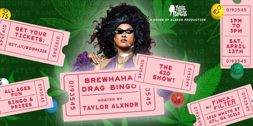 BREWHAHA Drag Bingo! The 420 Show