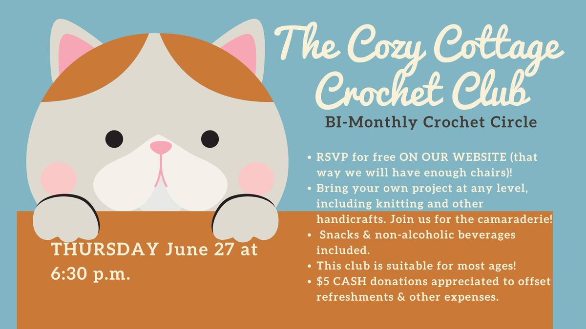 Crochet Club - Bi-Monthly Meet-Up
