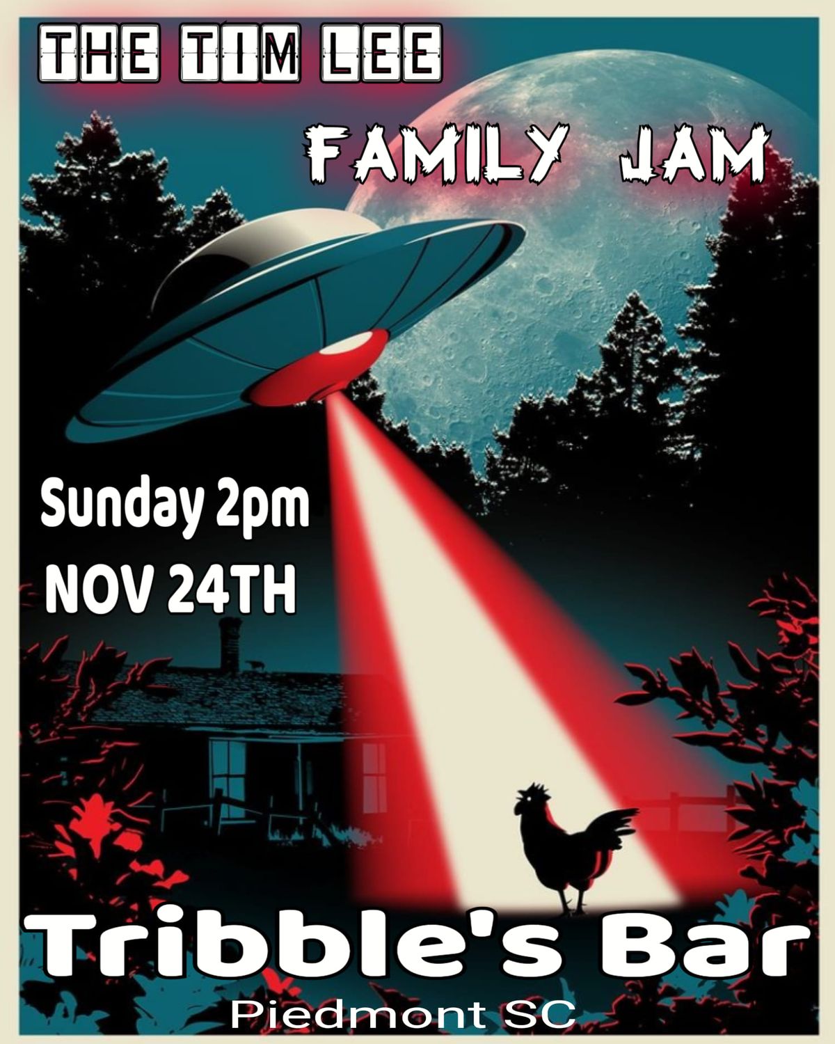 The Tim Lee Family Jam - Open Jam for Muscians