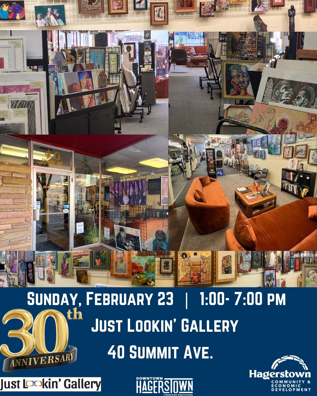 Just Lookin' Gallery 30th Anniversary Celebration 