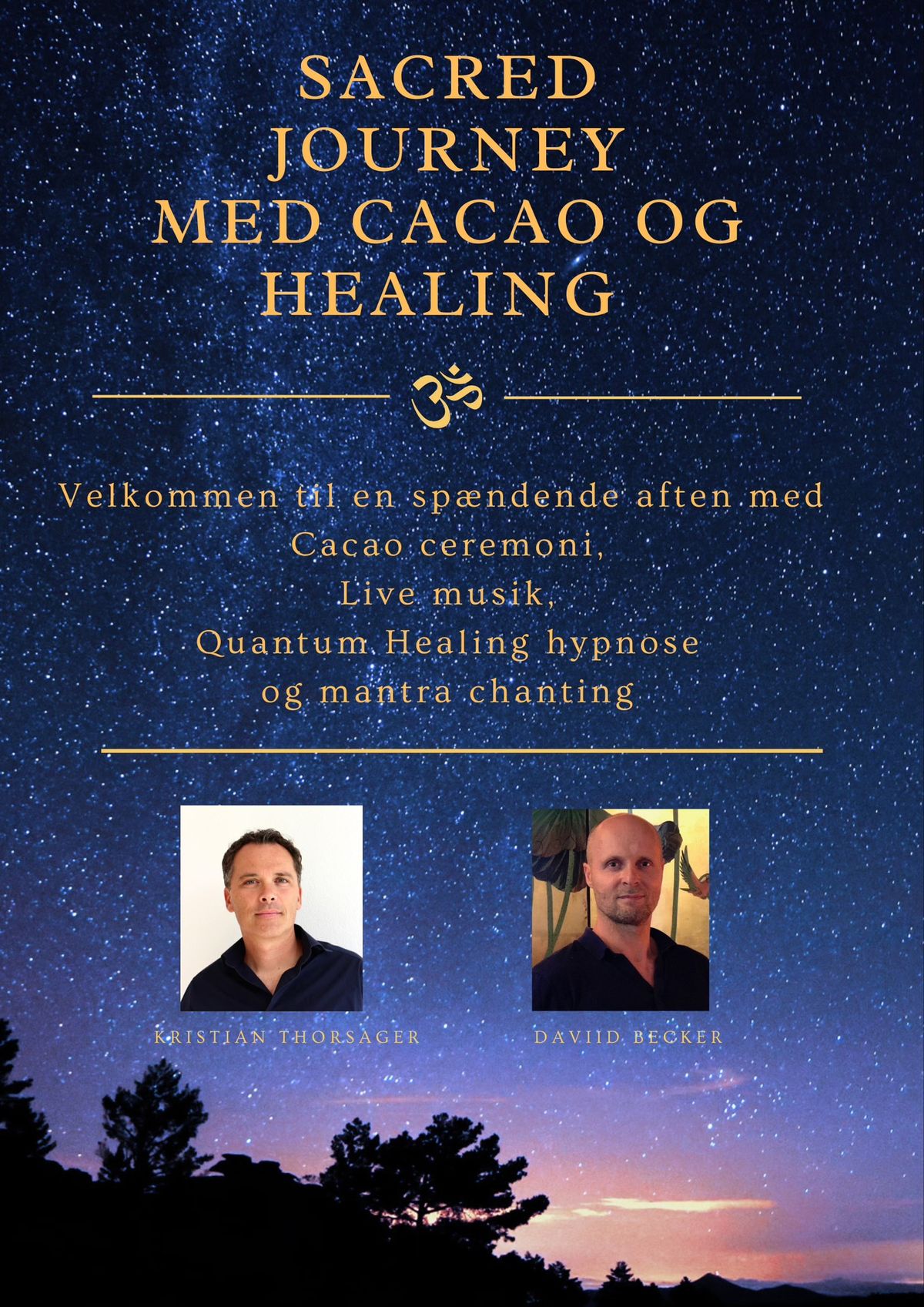 Sacred Journey med cacao og healing 