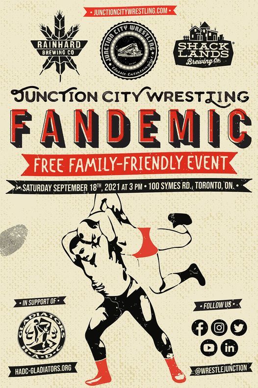 Junction City Wrestling Fandemic - Free family-friendly event