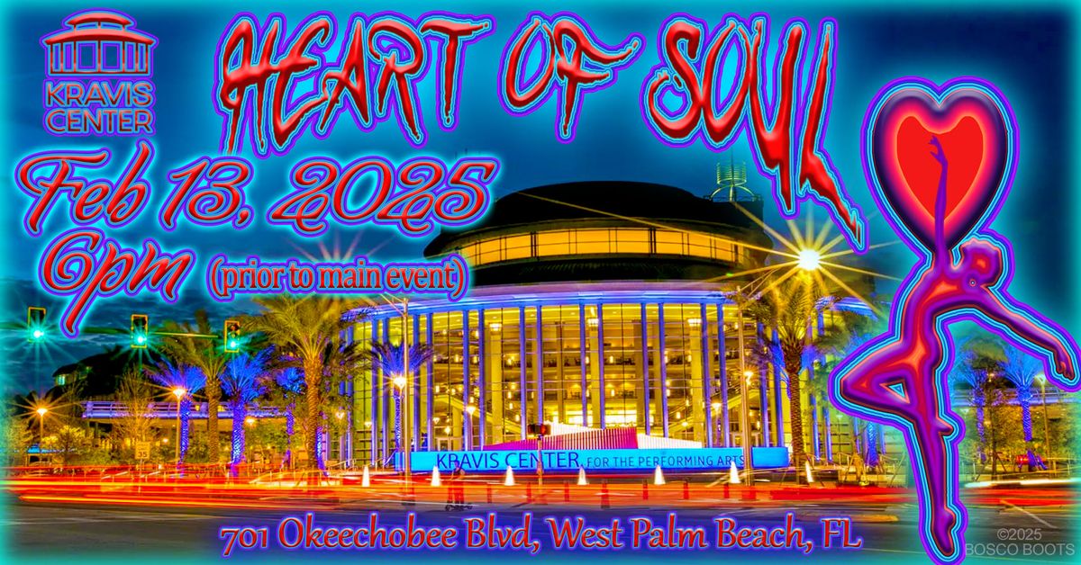 Heart of Soul Debuts The Kravis Center Plaza