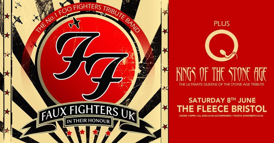 Faux Fighters UK + Kings Of The Stone Age at The Fleece, Bristol 08\/06\/24