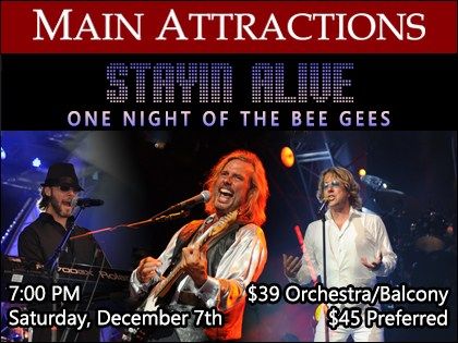 Stayin Alive \u2013 One Night of the Bee Gees