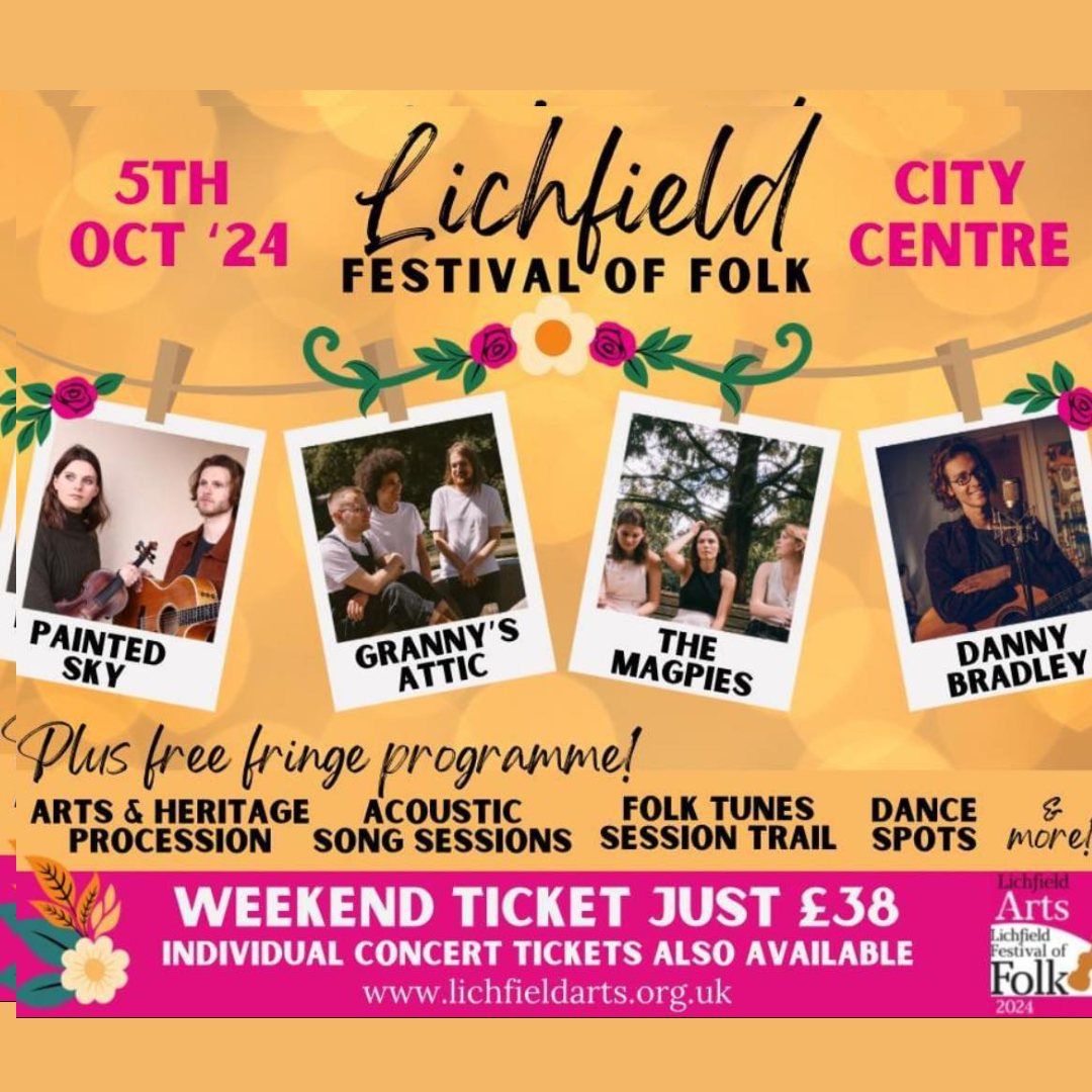 Lichfield Festival of Folk - Saturday Guildhall Sessions