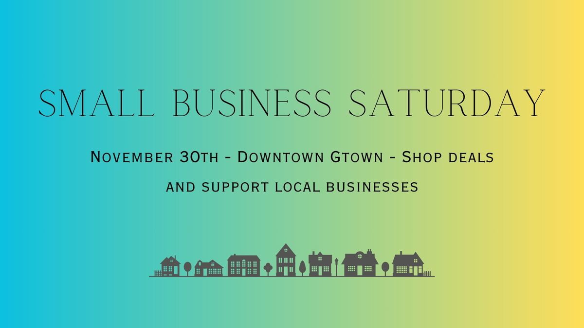 Small Business Saturday