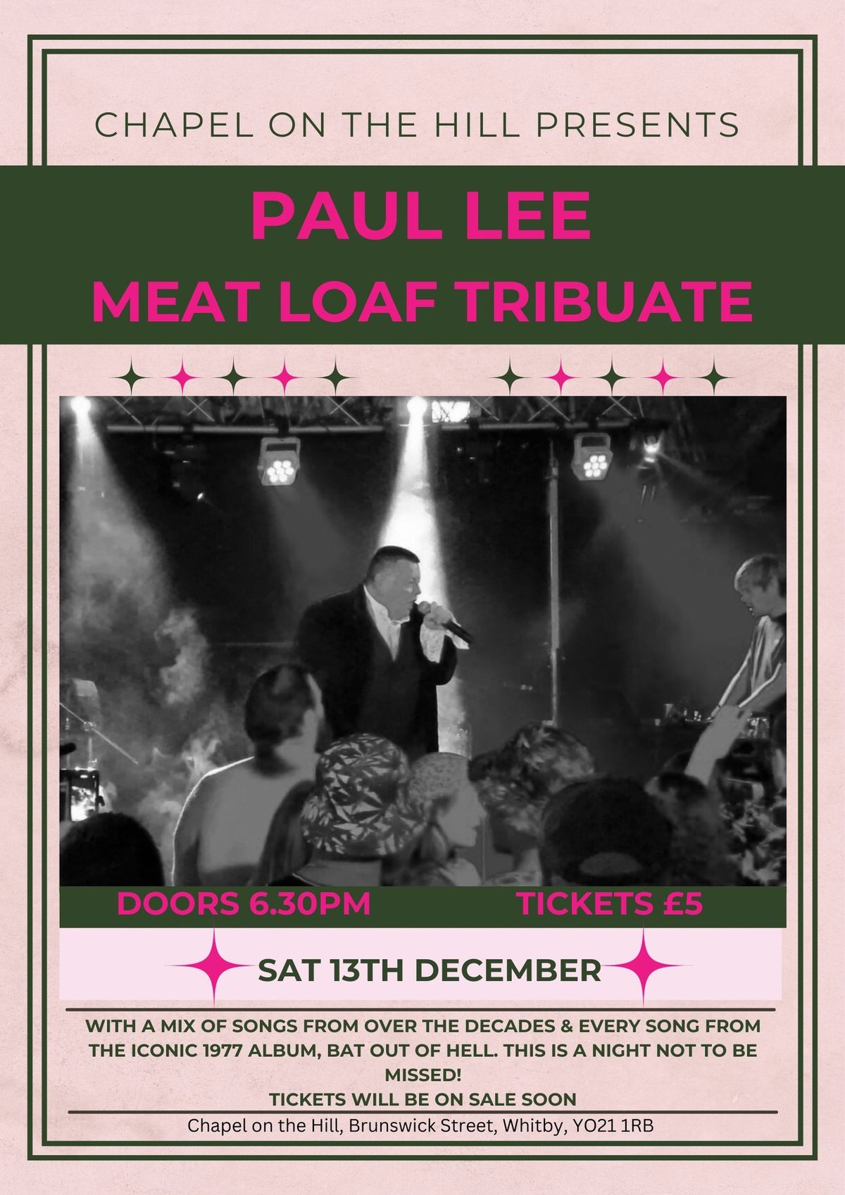 Paul Lee as Meat Loaf 