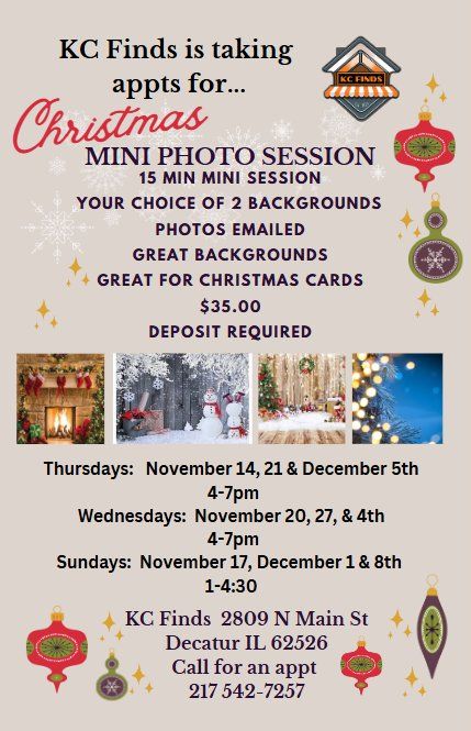 KC Finds Mini Photo Family Sessions