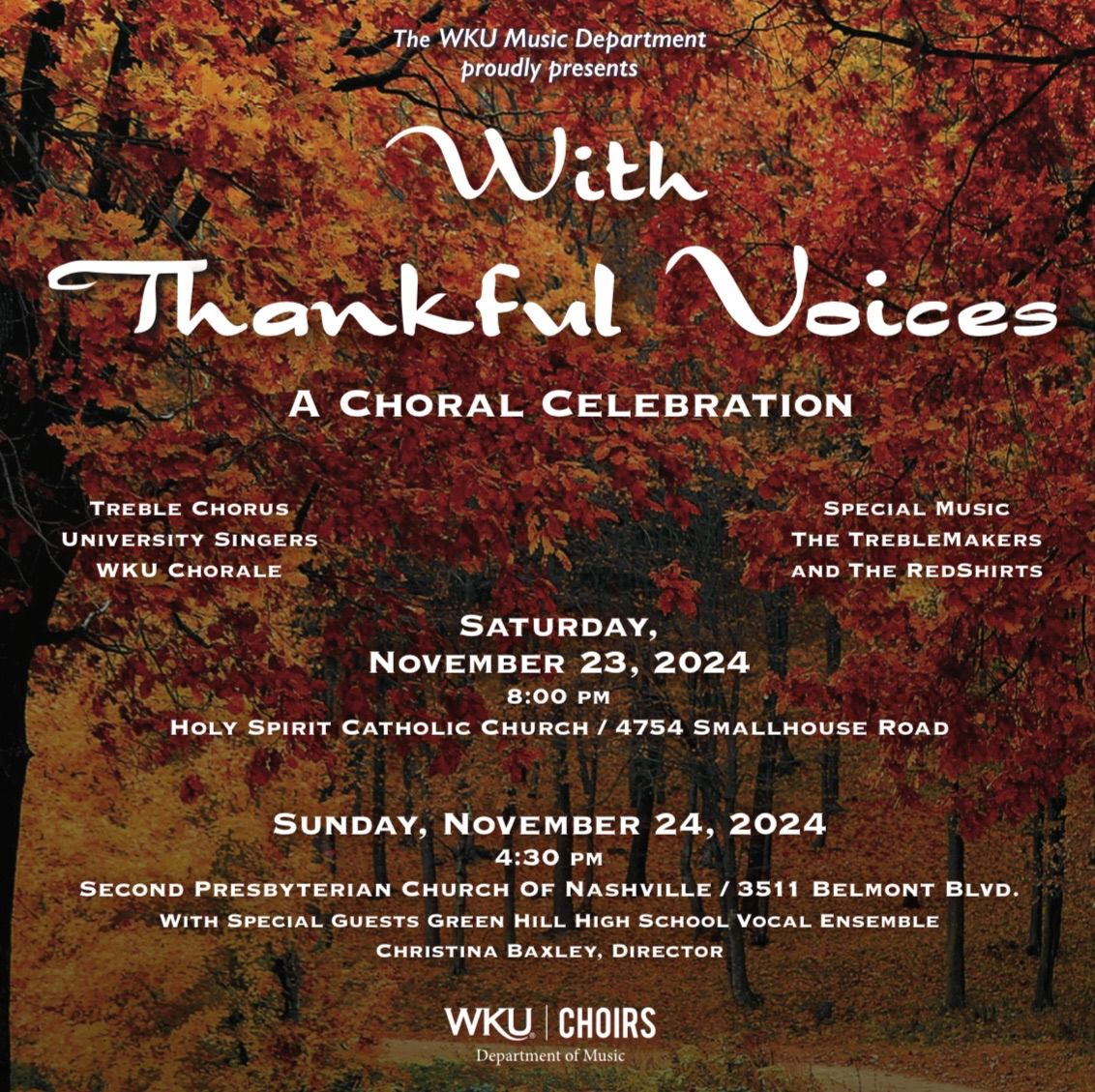 With Thankful Voices