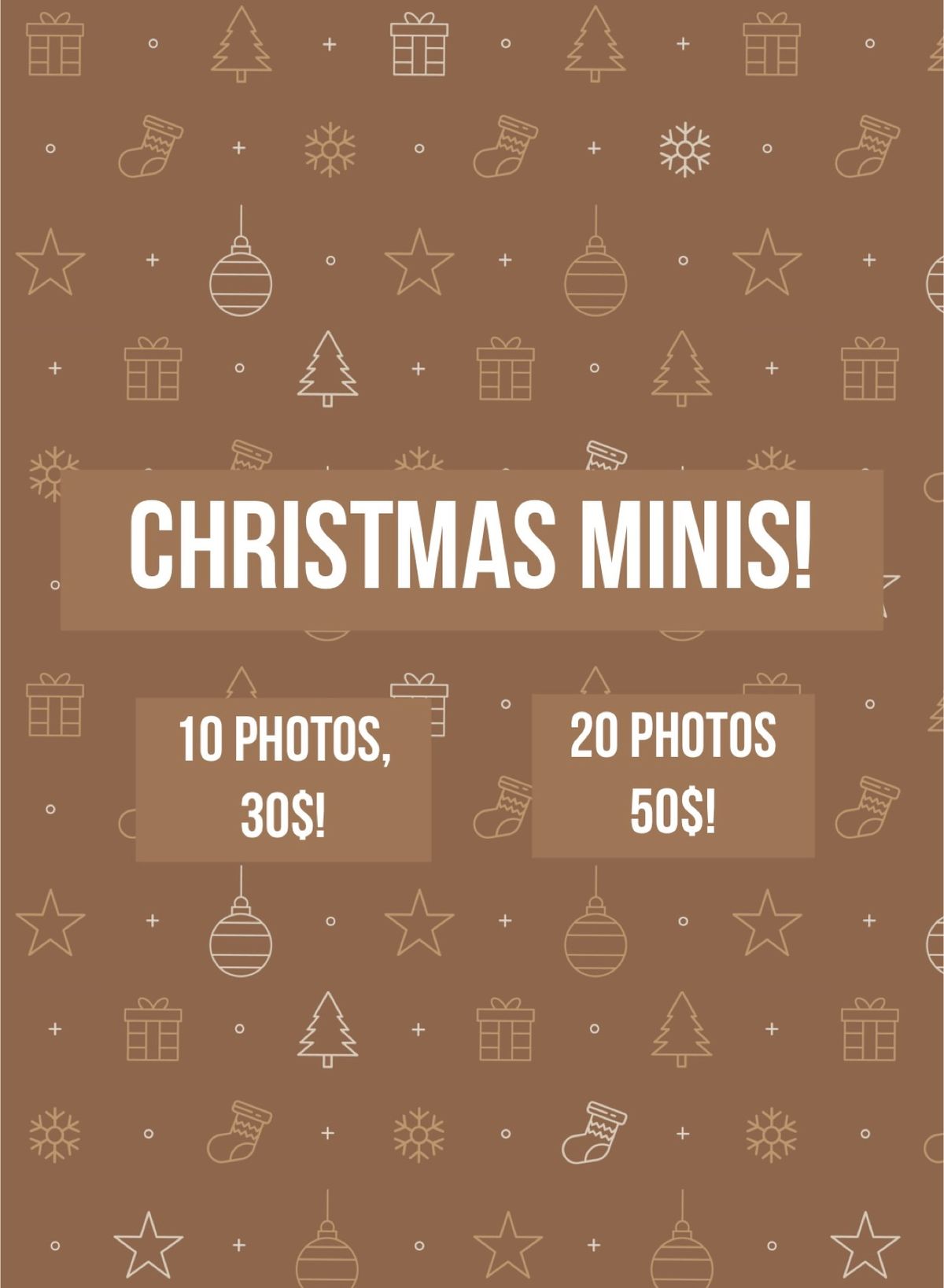 Christmas Mini Sessions at Zindel Park