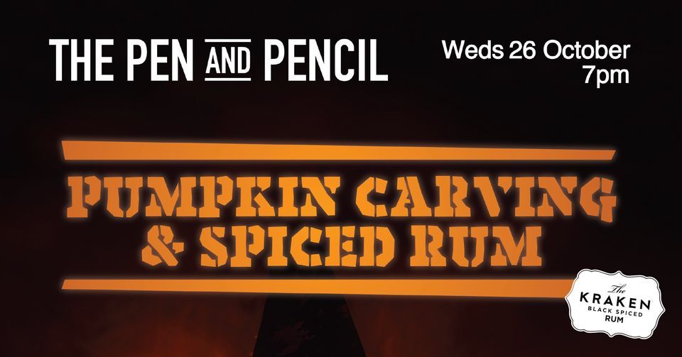 Pumpkin Carving & Spiced Rum 