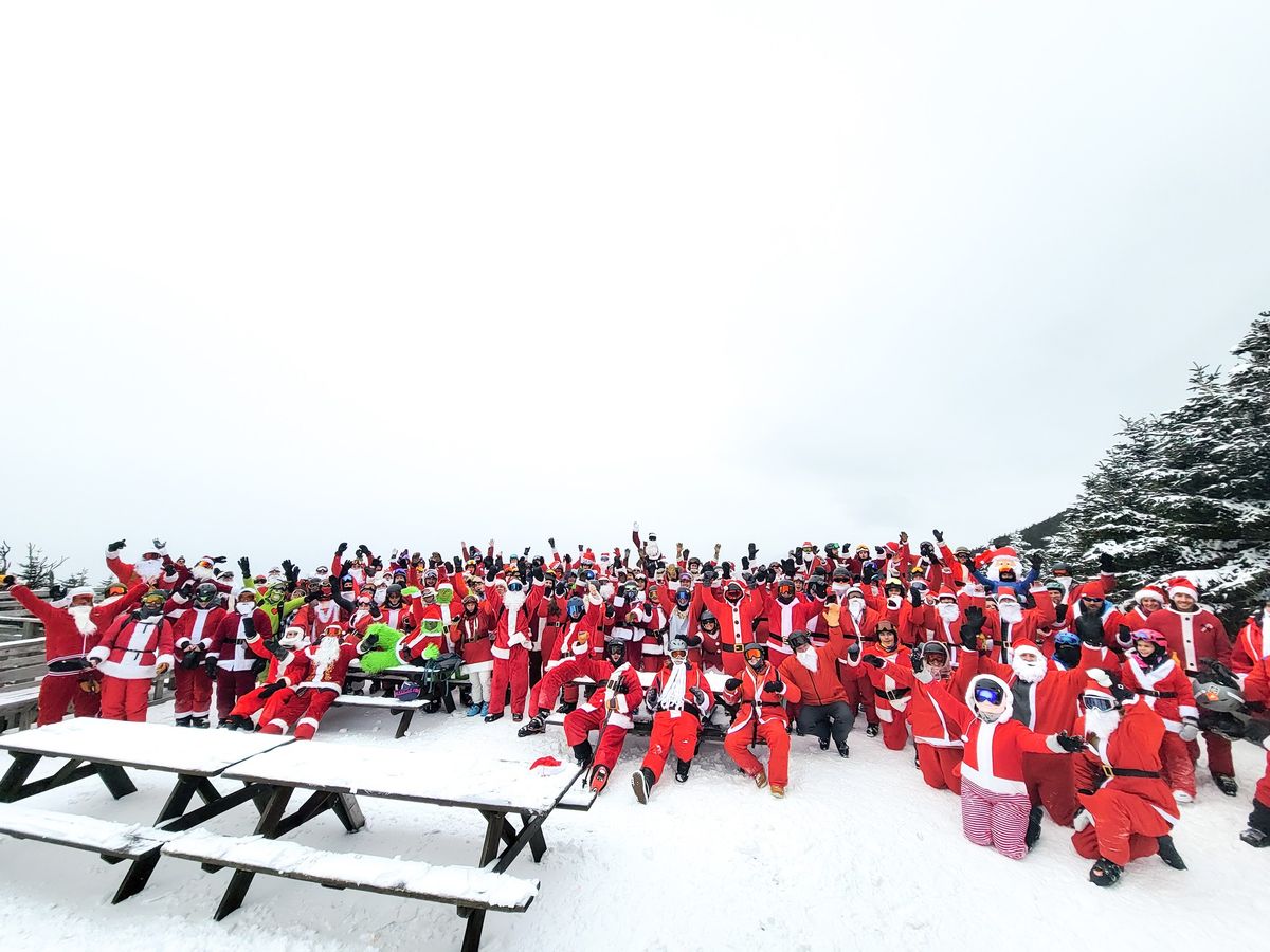 Santa Sunday - Santa Skis Free 2024