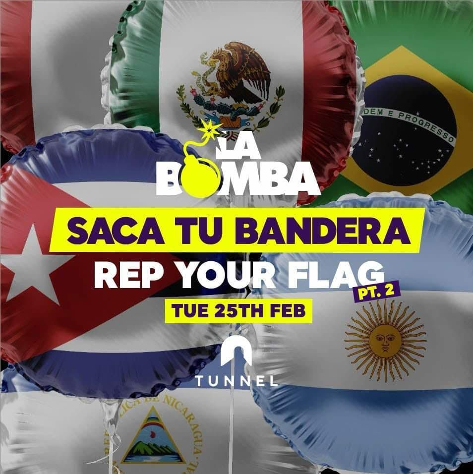 La Bomba \ud83c\udff4 Saca Tu Bandera \ud83c\udff4 Rep Your Flag Party [PART 2]