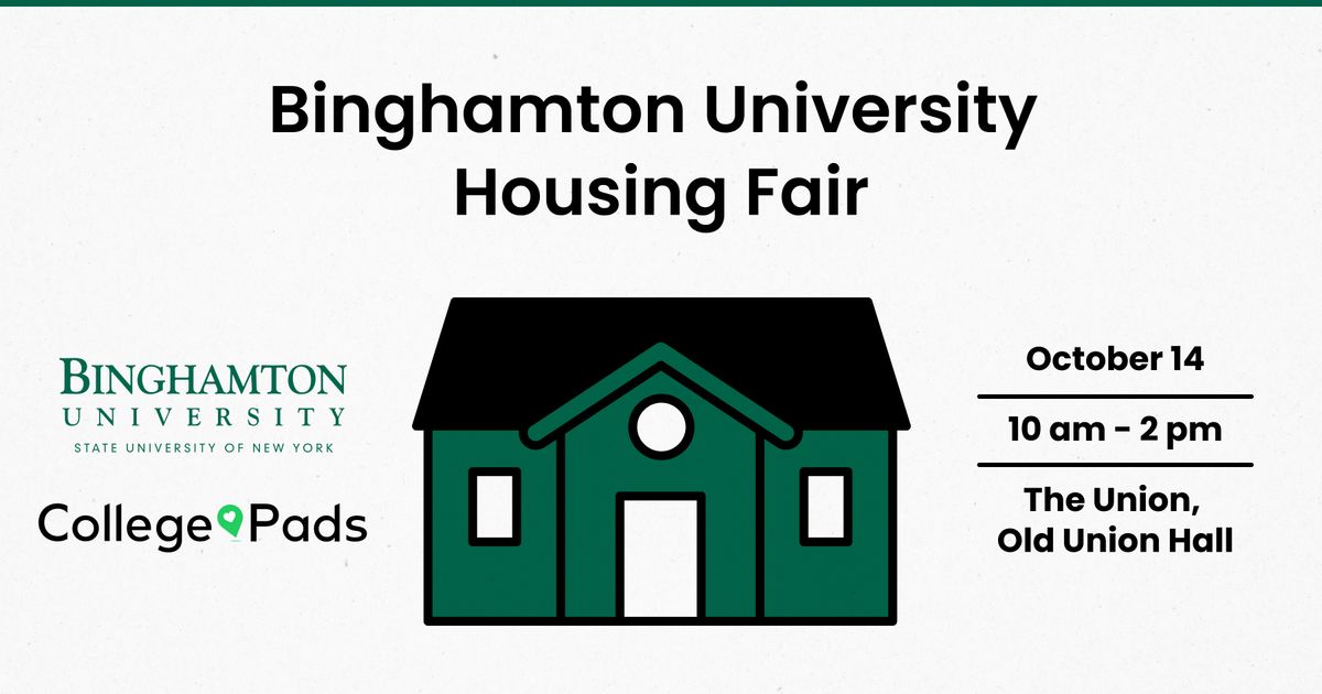 Binghamton University Housing Fair