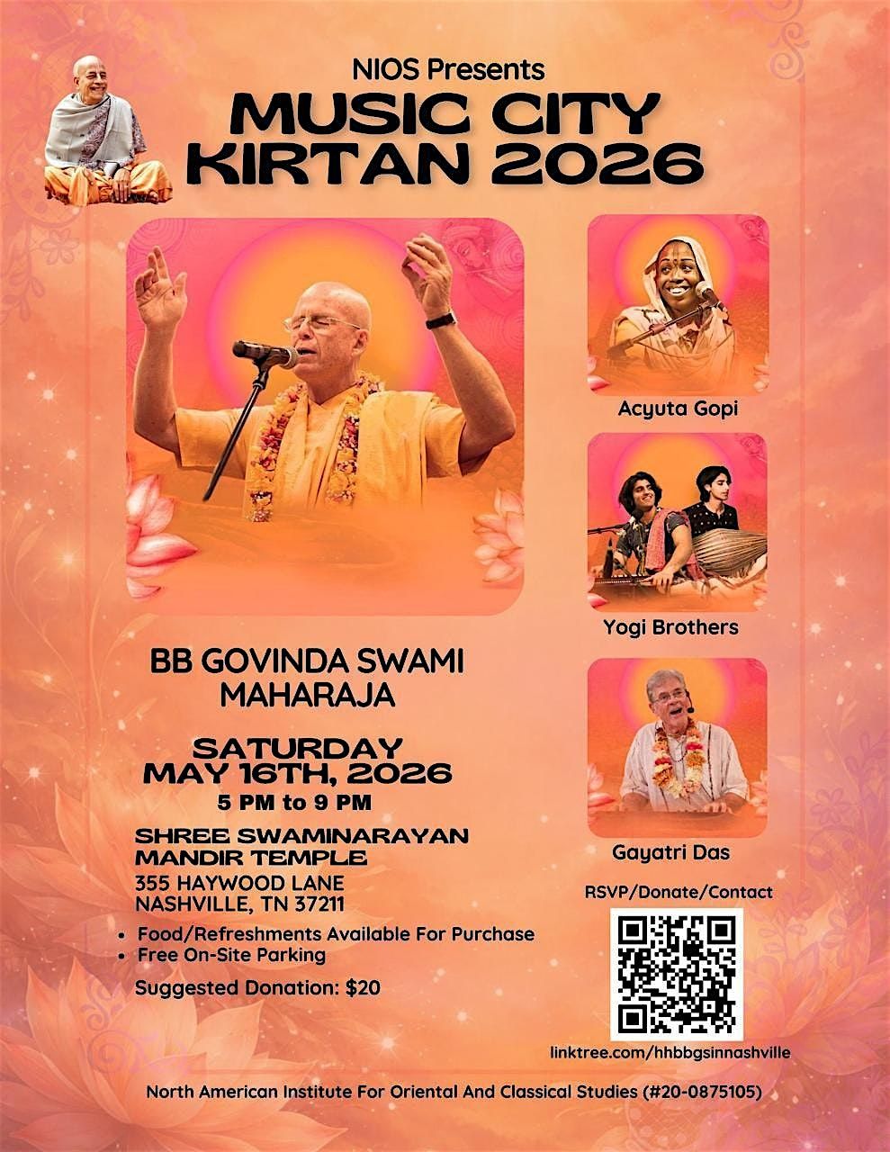 Music City Kirtan 2026